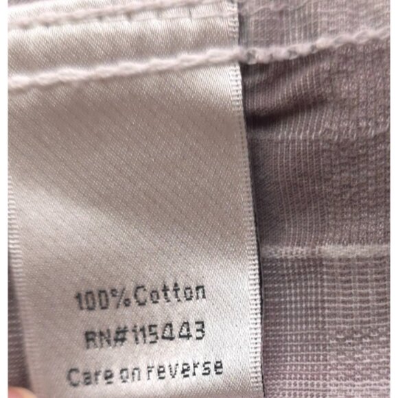 HELIX Mens Large Grey Plaid Short Sleeve Pearl Snap Western Cowboy Shirt - Picture 11 of 11